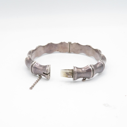 303 - 3 x Silver HM bangles (45.5g)