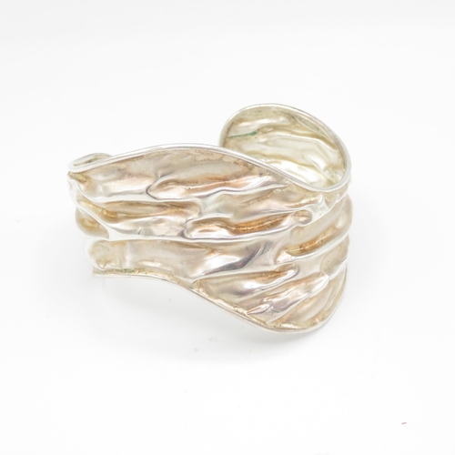 305 - Silver HM cuff bangle