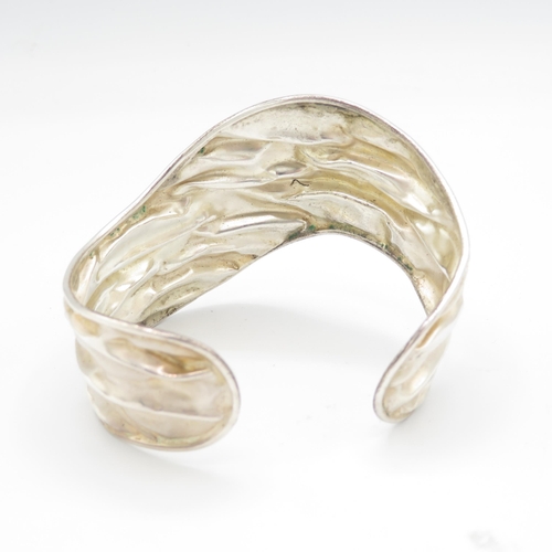 305 - Silver HM cuff bangle