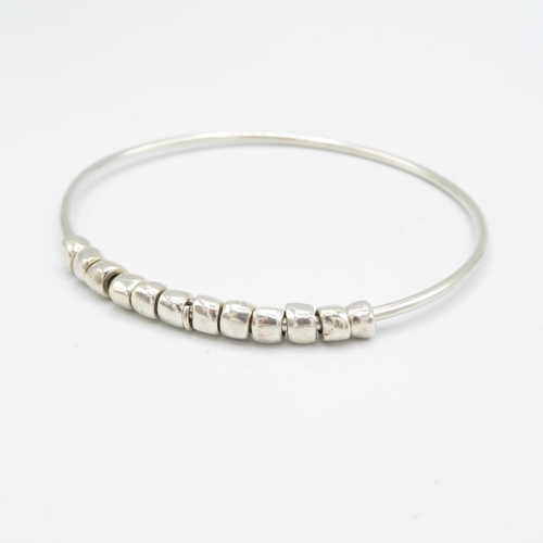 310 - 3 x HM silver bangles (59g)