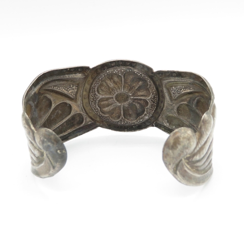 314 - Early antique cuff bangle