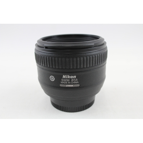 394 - Nikon AF-S Nikkor 50mm F/1.4 G Autofocus Camera Lens Working For Nikon Cameras