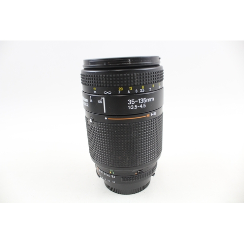 395 - Nikon AF Nikkor 35-135mm F/3.5-4.5 Autofocus Camera Lens Working For Nikon