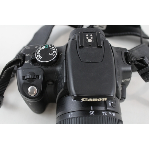 399 - Canon EOS 350D DSLR Digital Camera Working w/ Canon EF-S 18-55mm F/3.5-5.6 III