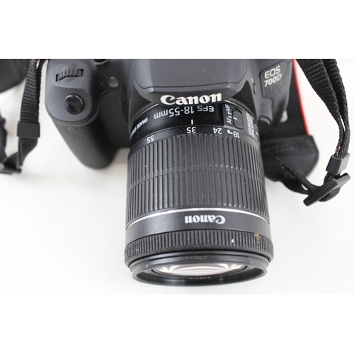 400 - Canon EOS 700D DSLR Digital Camera Working w/ Canon EF-S 18-55mm F/3.5-5.6 IS