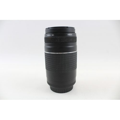 401 - Canon EF 75-300mm F/4-5.6 III Autofocus Camera Lens Working For Canon Cameras