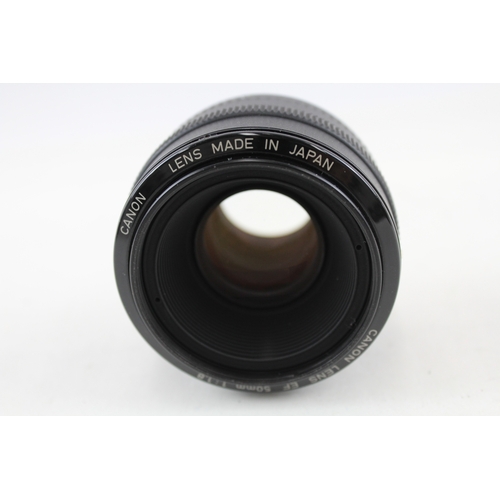 402 - Canon EF 50mm F/1.8 Autofocus Camera Lens Working For Canon Cameras