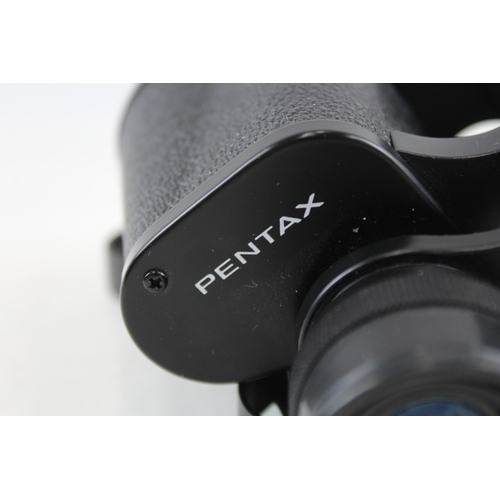 405 - Pentax 8x30 Field 7.5° Model No. 571 Binoculars Working w/ Original Case