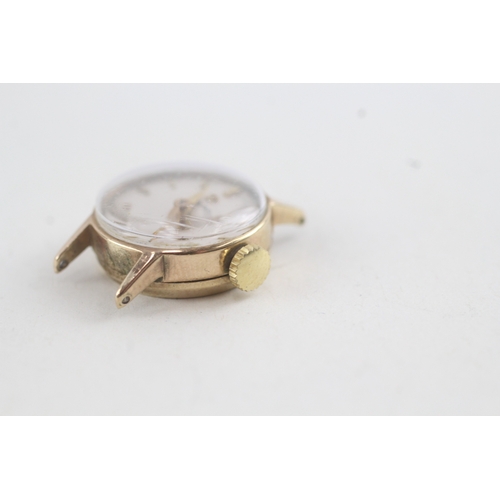 424 - Women's Vintage Omega 9ct Gold Watch Hand-Wind Working