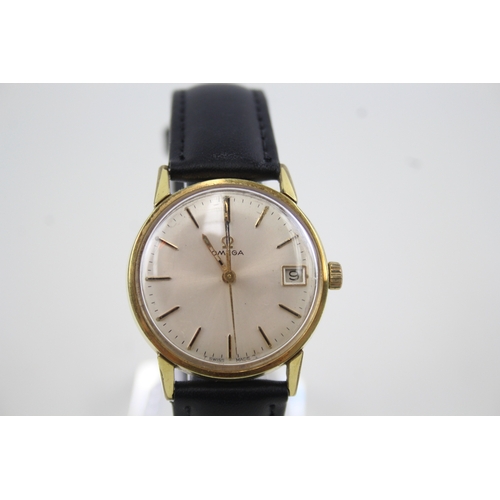 426 - Men's Omega Gold Tone Watch Ref. 136.012 Hand-Wind Working