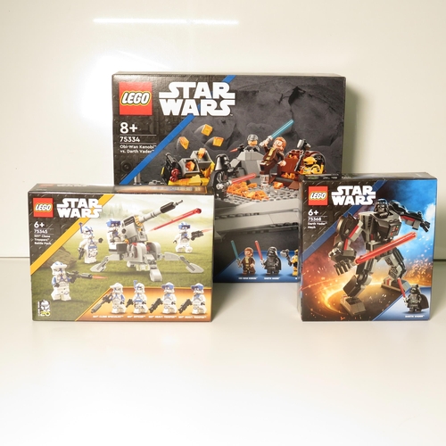 380 - LEGO - 75334 / 75345 / 75368 - Brand New - Unopened - Box Sealed