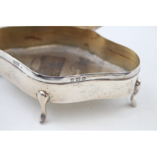 421 - Antique Edwardian 1909 Birmingham Sterling Silver Jewellery / Trinket Box (67g)