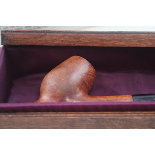 454 - 'The Jethro 95' Limited Edition Estate Pipe No. 54 Of 300 w/ Original Box & Case