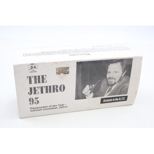 454 - 'The Jethro 95' Limited Edition Estate Pipe No. 54 Of 300 w/ Original Box & Case