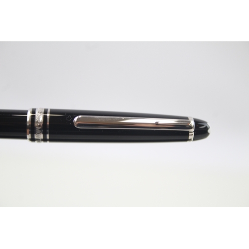 498 - Montblanc Meisterstuck Black Cased Ballpoint Pen / Biro WRITING Original Box