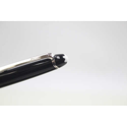 498 - Montblanc Meisterstuck Black Cased Ballpoint Pen / Biro WRITING Original Box