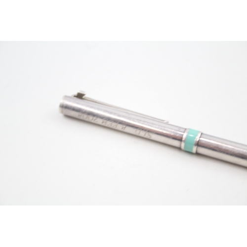 518 - TIFFANY & CO. Stamped .925 Sterling Silver Ballpoint Pen / Biro WRITING (19g)