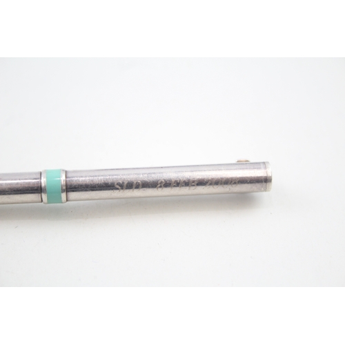 518 - TIFFANY & CO. Stamped .925 Sterling Silver Ballpoint Pen / Biro WRITING (19g)