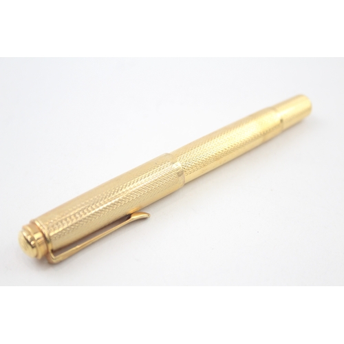 520 - Vintage Pelikan M750 Gold Plated 150th Anniversary Jubilee Fountain Pen 14ct Nib