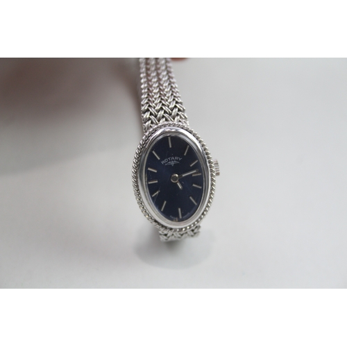 537 - Women's Vintage Rotary .925 Silver Watch Hand-Wind WATCH RUNS