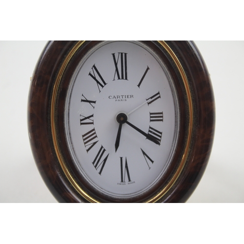 549 - Vintage Cartier Alarm Clock Hand-Wind