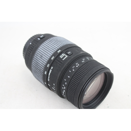 477 - Sigma DG 70-300mm F/4-5.6 Vintage Autofocus Camera Lens Working