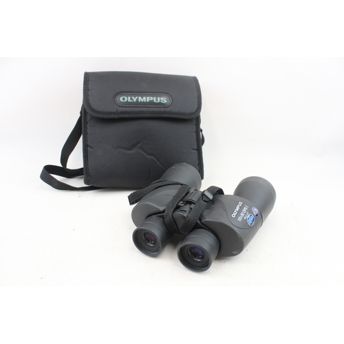 480 - Olympus 10x50 DPS I Field 6.5° Binoculars Working w/ Original Case