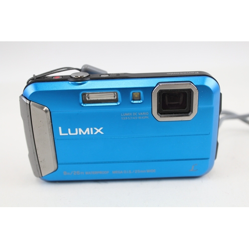 484 - Panasonic Lumix DMC-FT30, Digital Compact Camera Working w/ Waterproof Body