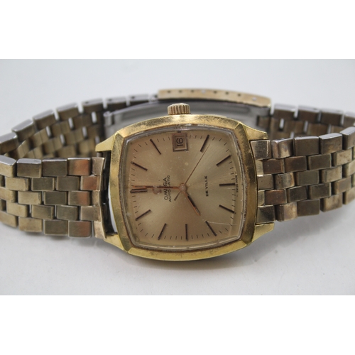 495 - Men's Omega De Ville Gold Tone Watch Automatic WATCH RUNS