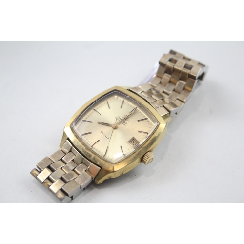 495 - Men's Omega De Ville Gold Tone Watch Automatic WATCH RUNS