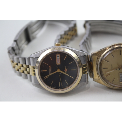 500 - Men's Seiko Vintage Watches Automatic WATCH RUNS X 3