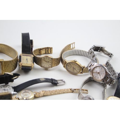 501 - Job Lot Vintage Women's Assorted Hand-Winds/Automatic Wristwatches UNTESTED