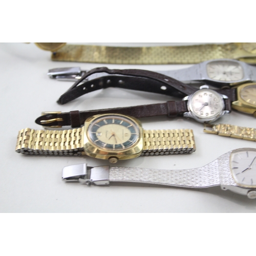 510 - Job Lot Vintage Women's Assorted Hand-Winds/Automatic Wristwatches UNTESTED