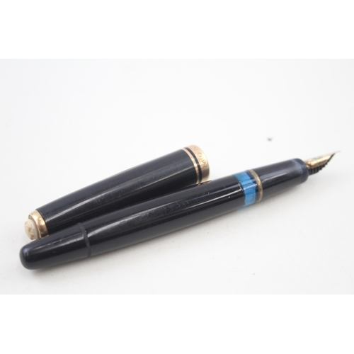 534 - Vintage Montblanc No.254 Black Cased Fountain Pen w/ 14ct Nib WRITING