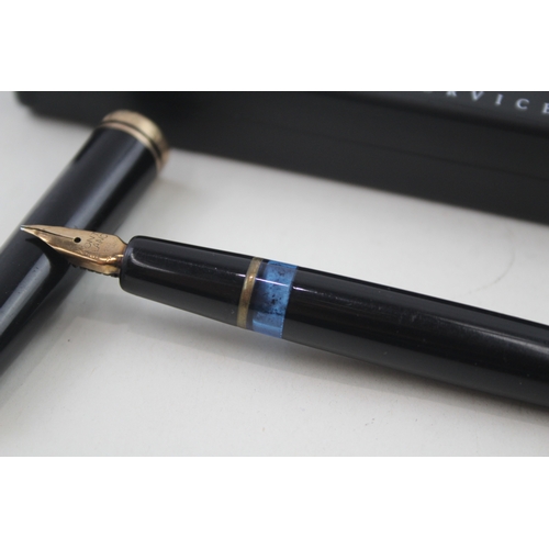 548 - Vintage Montblanc No.254 Black Cased Fountain Pen w/ 14ct Nib WRITING