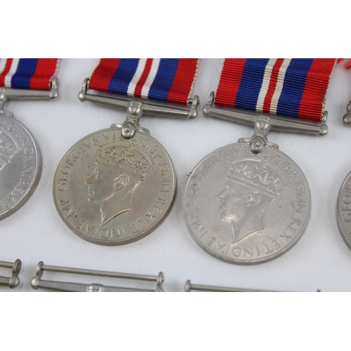 398 - WW2 War Medals x 10