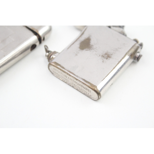 414 - Thorens Swiss Made Semi-automatic Pocket Lighters For Restoration