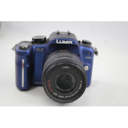 451 - Lumix G2 Mirrorless Digital Camera Working w/ Lumix G Vario 14-42mm F/3.5-5.6