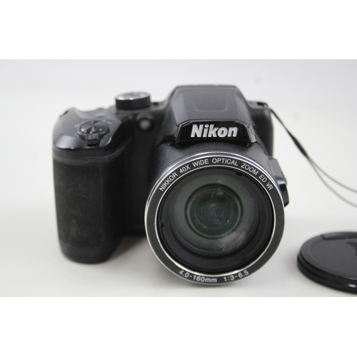 456 - Nikon Coolpix B500 Digital Bridge Camera Working w/ 40x Optical Zoom