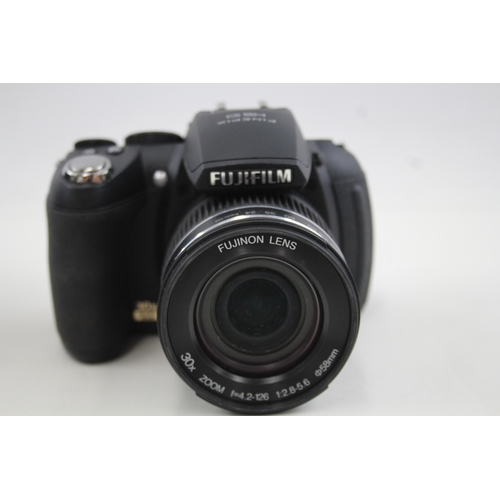 458 - Fujifilm Finepix HS10 Digital Bridge Camera Working w/ Fujinon Zoom Lens