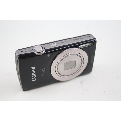 462 - Canon IXUS 185 Digital Compact Camera Working w/ Canon 8x Zoom