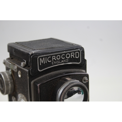 467 - MPP Microcord Twin Lens Camera Working w/ Original Leather Case