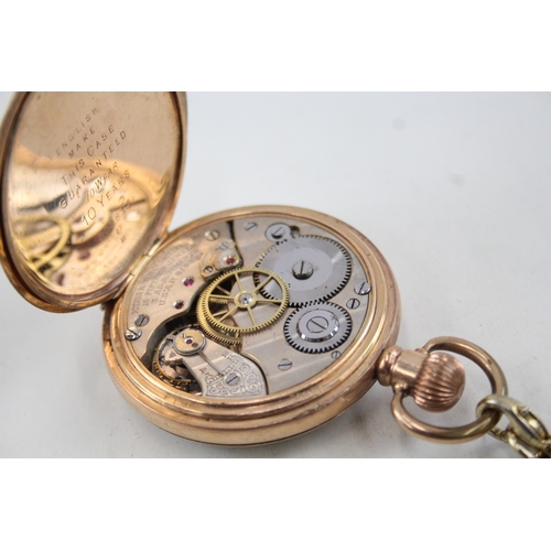 473 - Vintage Octava Rolled Gold Pocket Watch Hand-Wind WATCH RUNS