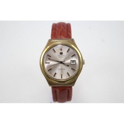 482 - Men's Vintage Tissot Seastar Watch Automatic WATCH RUNS