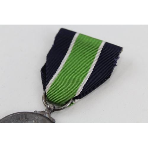 388 - ERII Colonial Police Long Service Medal Corporal 3776 MA King-Man Hong Kong