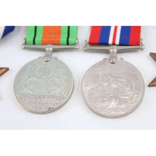 389 - Boxed WW2 Territorial Medal Group Inc Territorial 874022 Gnr J. O'Brien RA x 5