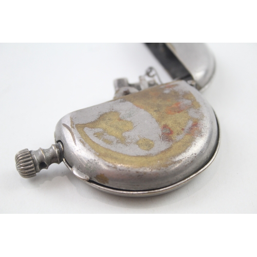 401 - Emil Deutsch Semi-automatic 'Pocket Watch' Lighter C1910 For Restoration