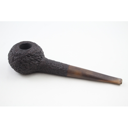 403 - Petersons Dublin Estate Pipe Sandblast Finish Rare Squash / Tomato Shape