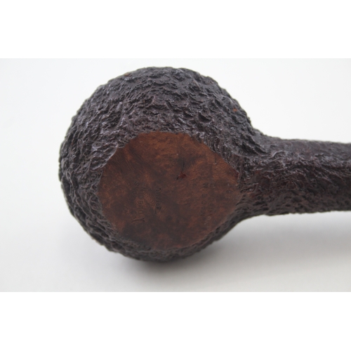 403 - Petersons Dublin Estate Pipe Sandblast Finish Rare Squash / Tomato Shape