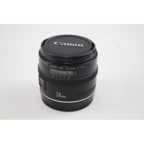 450 - Canon EF 24mm F/2.8 Autofocus Camera Lens For Canon Cameras